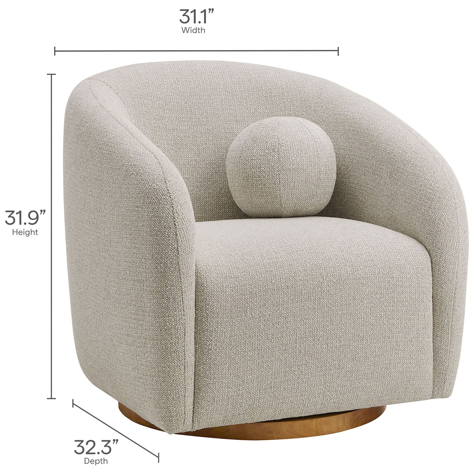 Compact proportions with generous seat depth for lounge-worthy comfort. || EEI-7218-DOV || dimension_studio