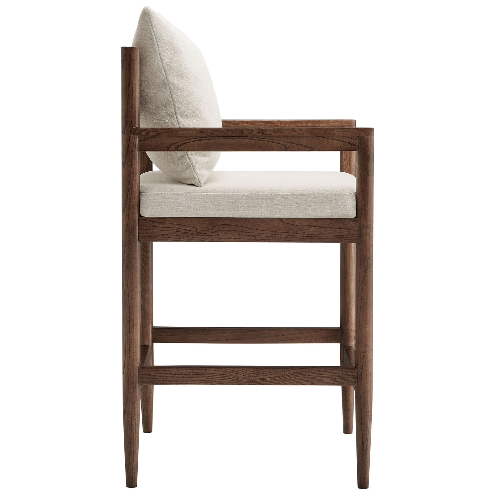 Built-in footrest, slim arms, and a tailored cushion deliver supportive, everyday comfort || EEI-7244-SAL || side_studio