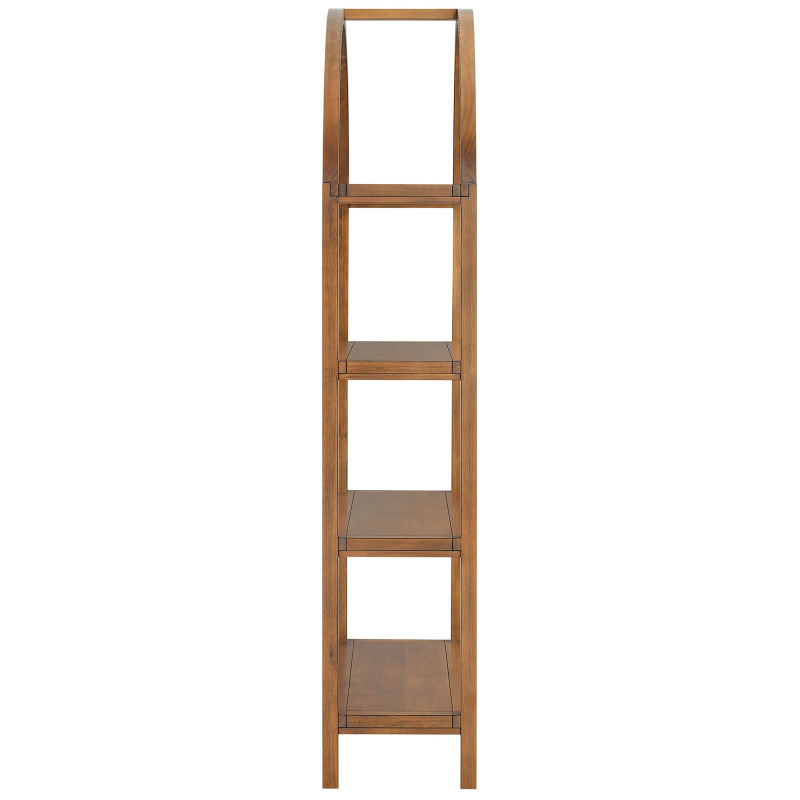 Streamlined profile highlights the slim frame and open-back design || EEI-7316-WAL || side_studio