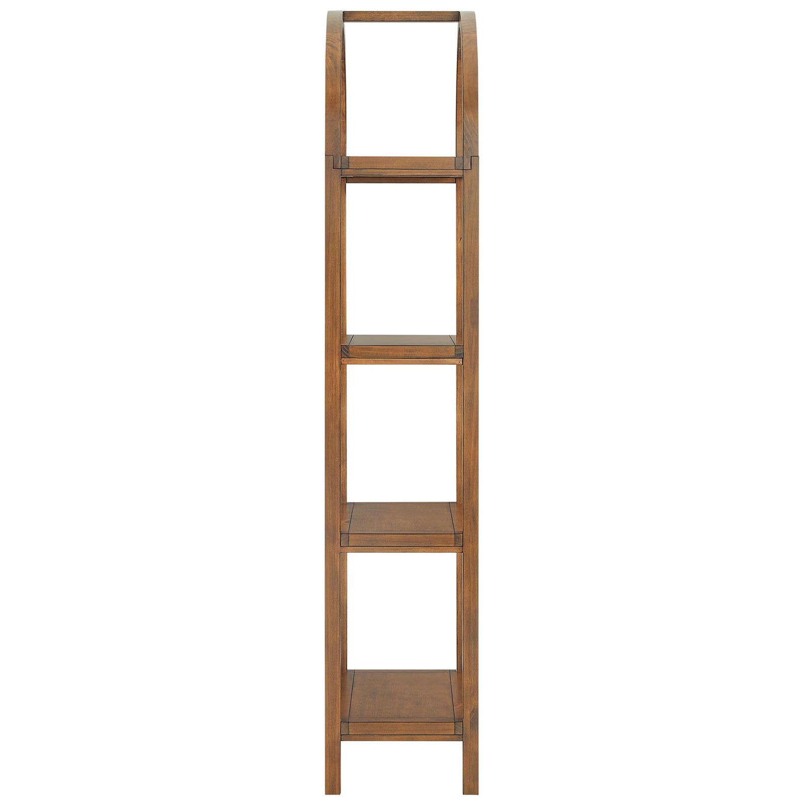 Open-back design and slim frame emphasize the airy, modern profile || EEI-7318-WAL || side_studio