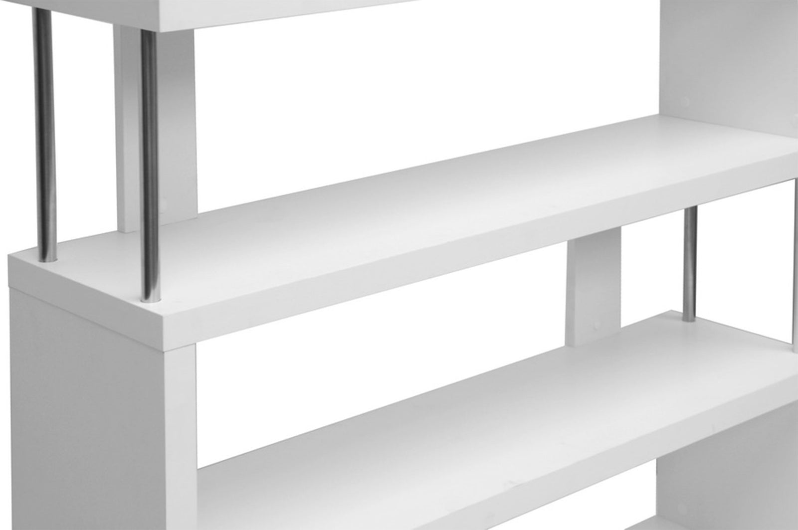 Zhao Bookcase White 3 Tier