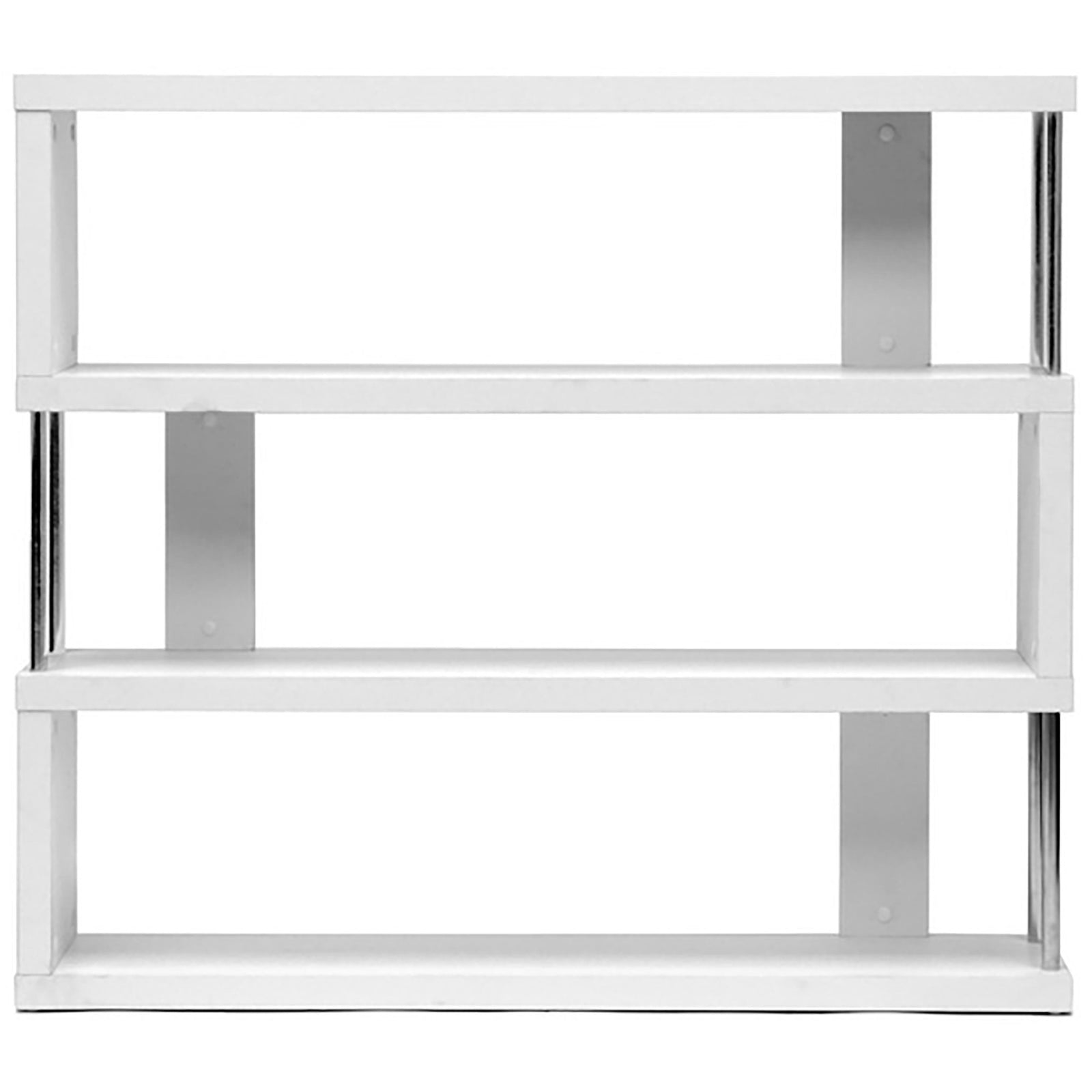 Zhao Bookcase White 3 Tier