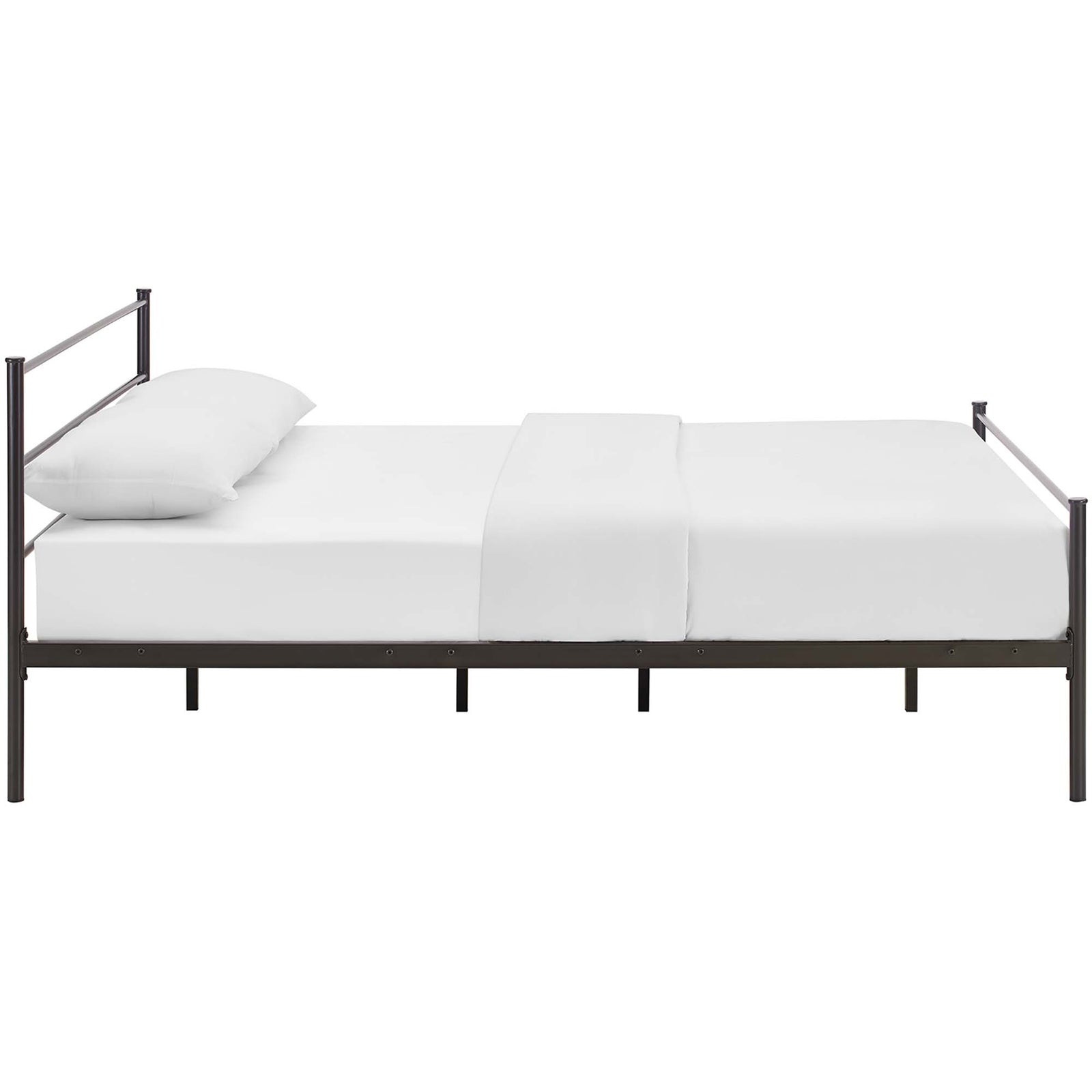 Adalina Bed Frame Brown