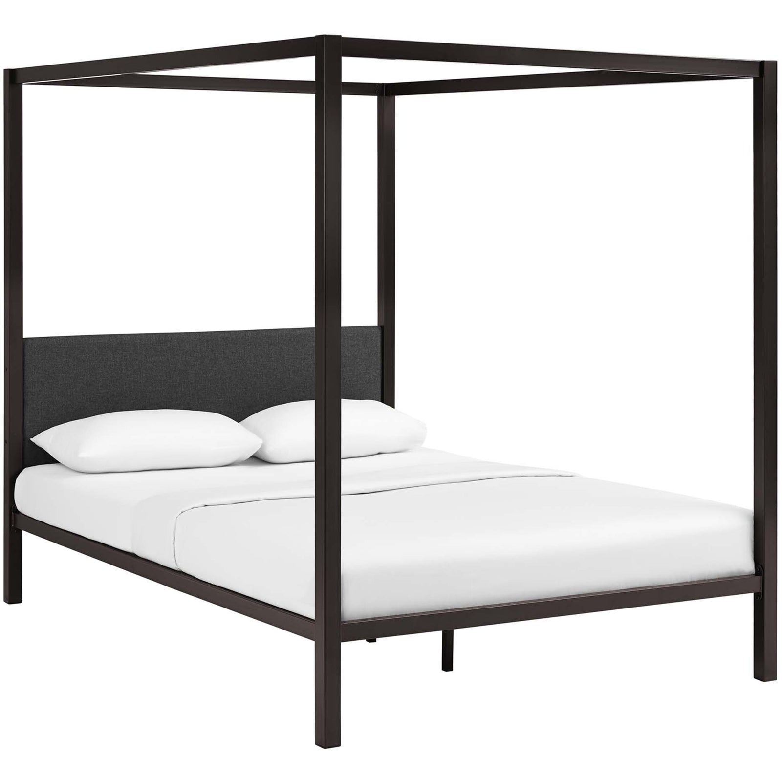 Richard Bed Frame Brown/Gray