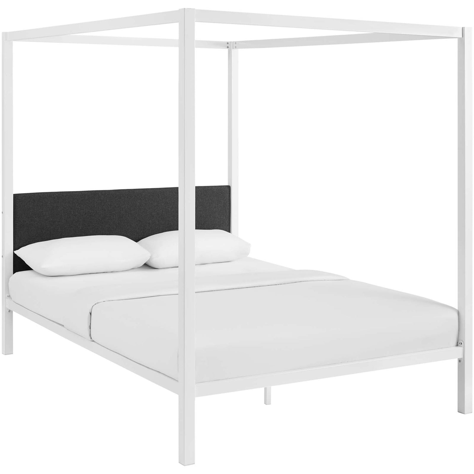 Richard Bed Frame White/Gray