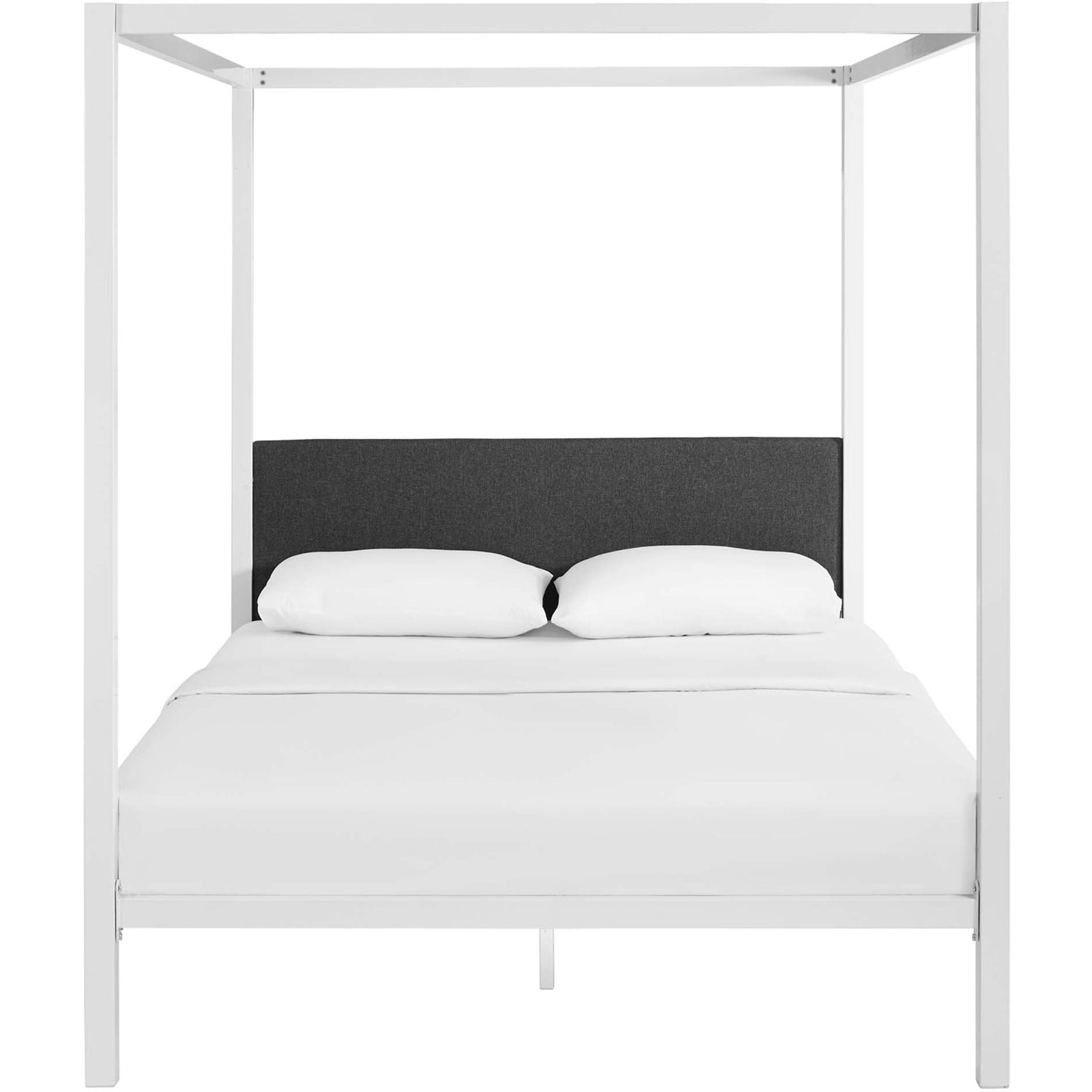 Richard Bed Frame White/Gray