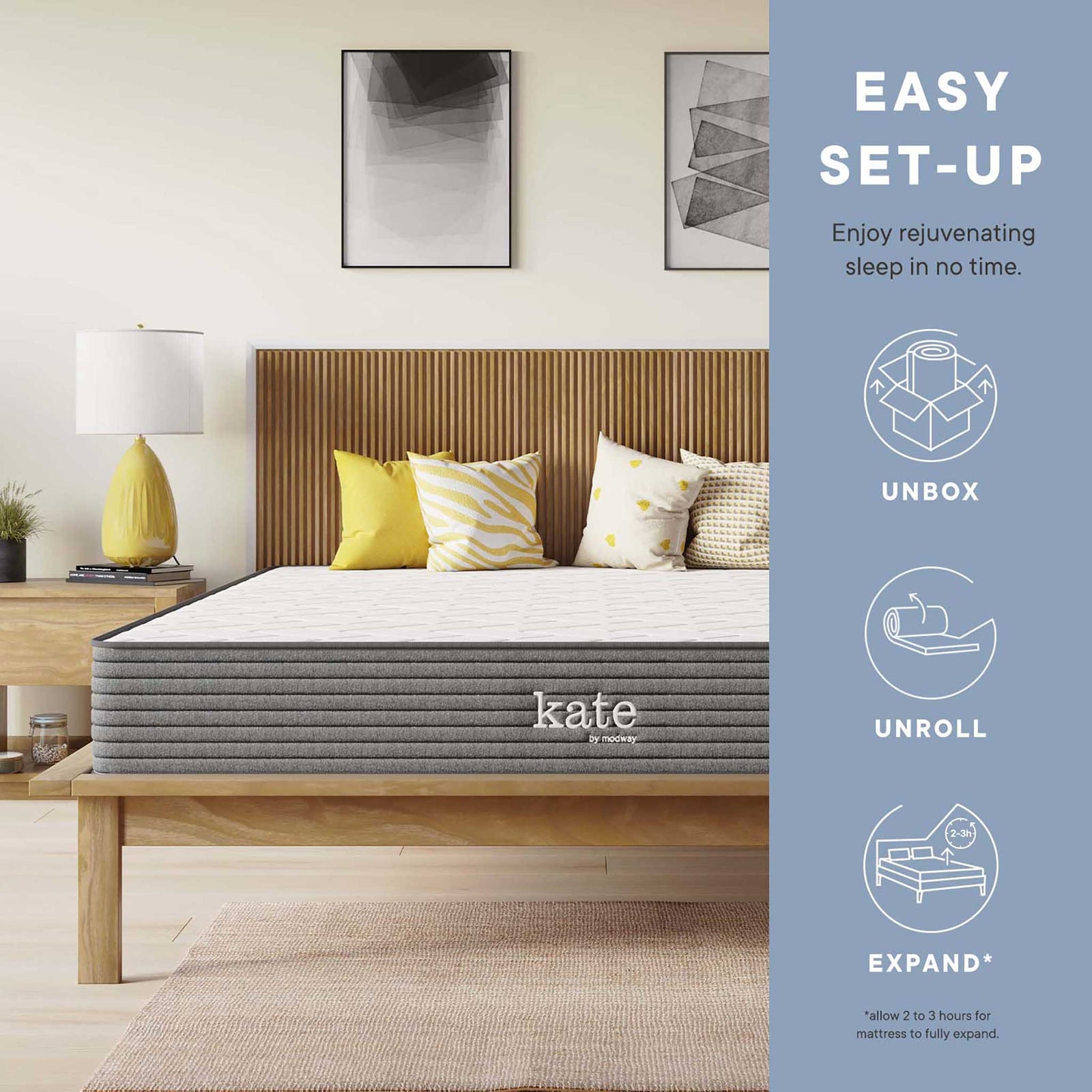 Kate 8" Innerspring Mattress White