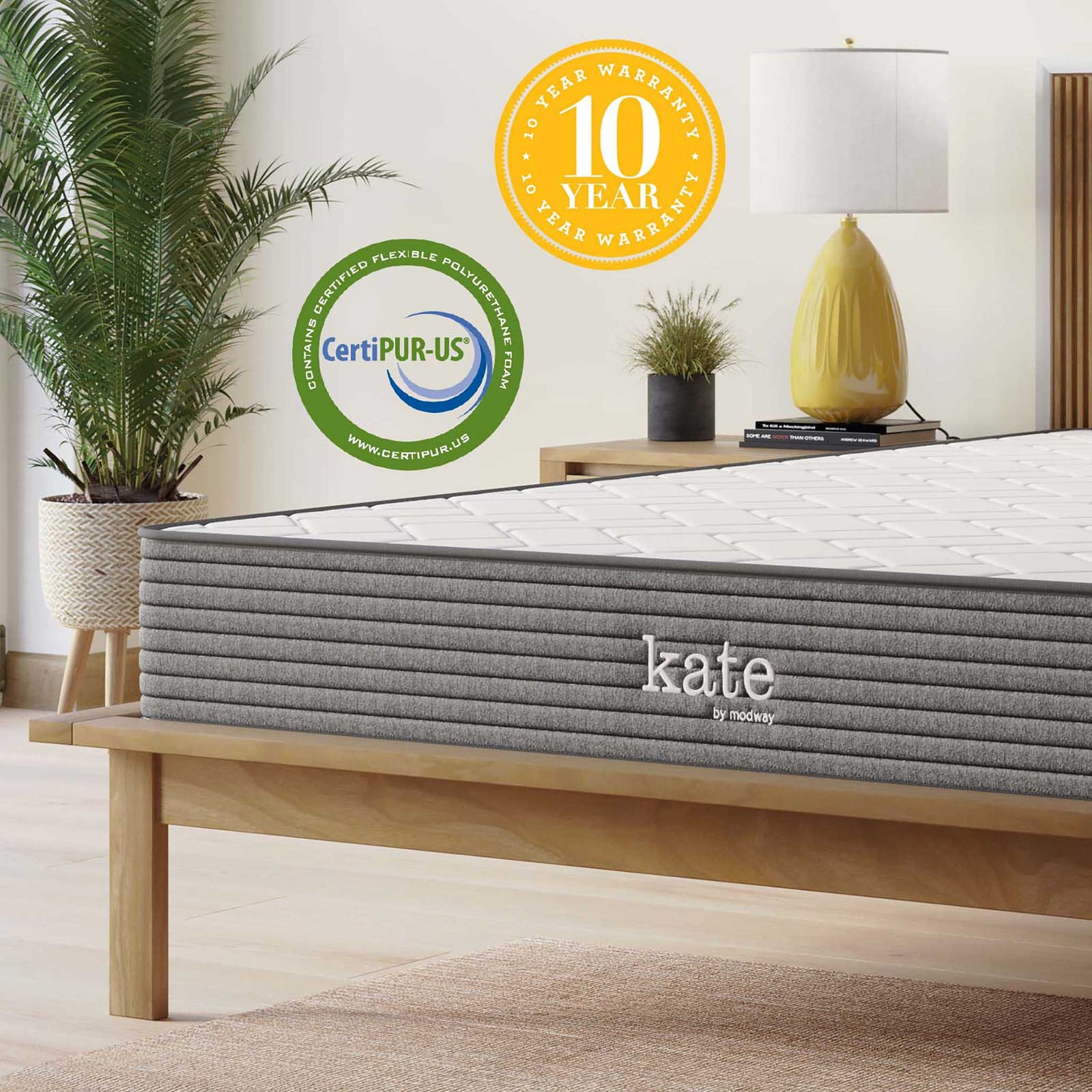 Kate 8" Innerspring Mattress White