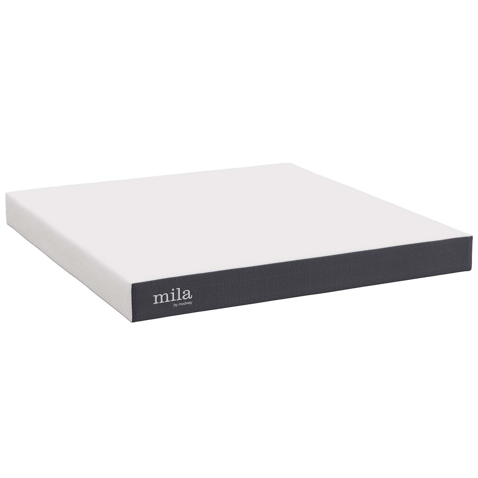 Mila 8" Memory Foam Mattress White