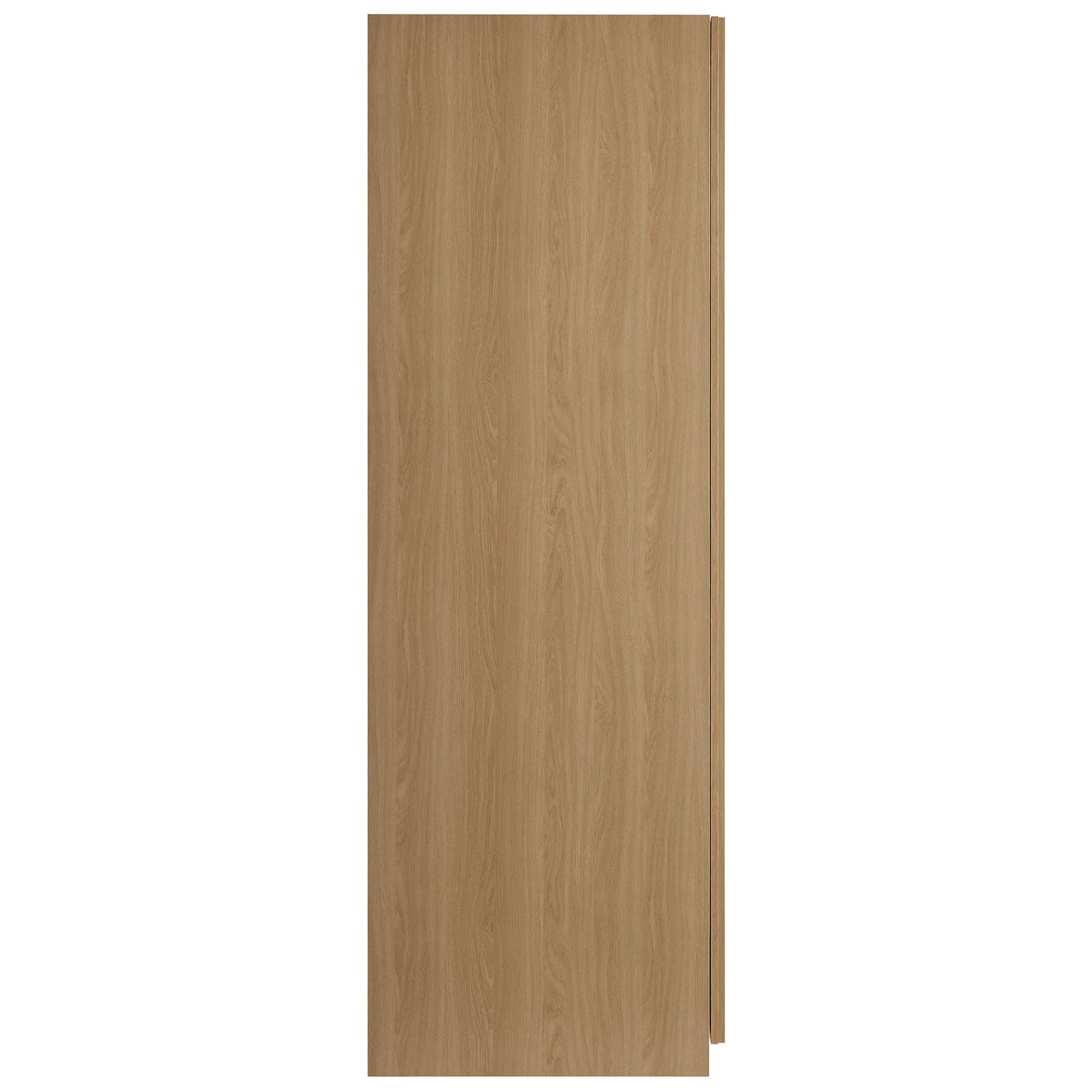 Oak wood grain wardrobe panel highlighting warm natural tone and texture || MOD-7182-OAK || swatch_studio