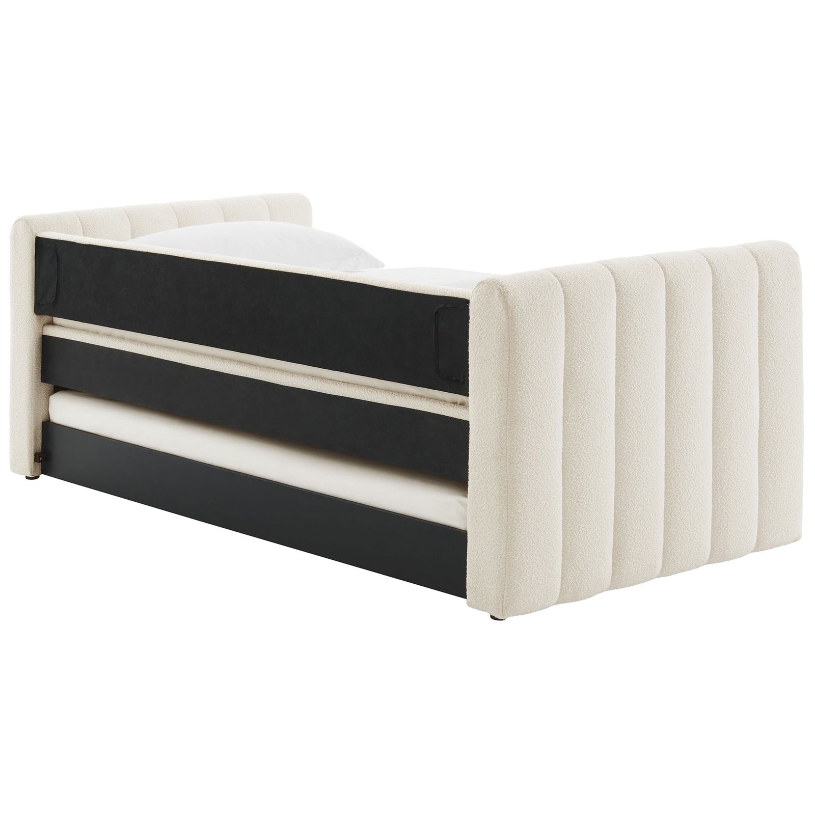 Neatly finished back panels and tailored upholstery deliver a polished, all-around look || MOD-7235-CLO || back_angle_studio