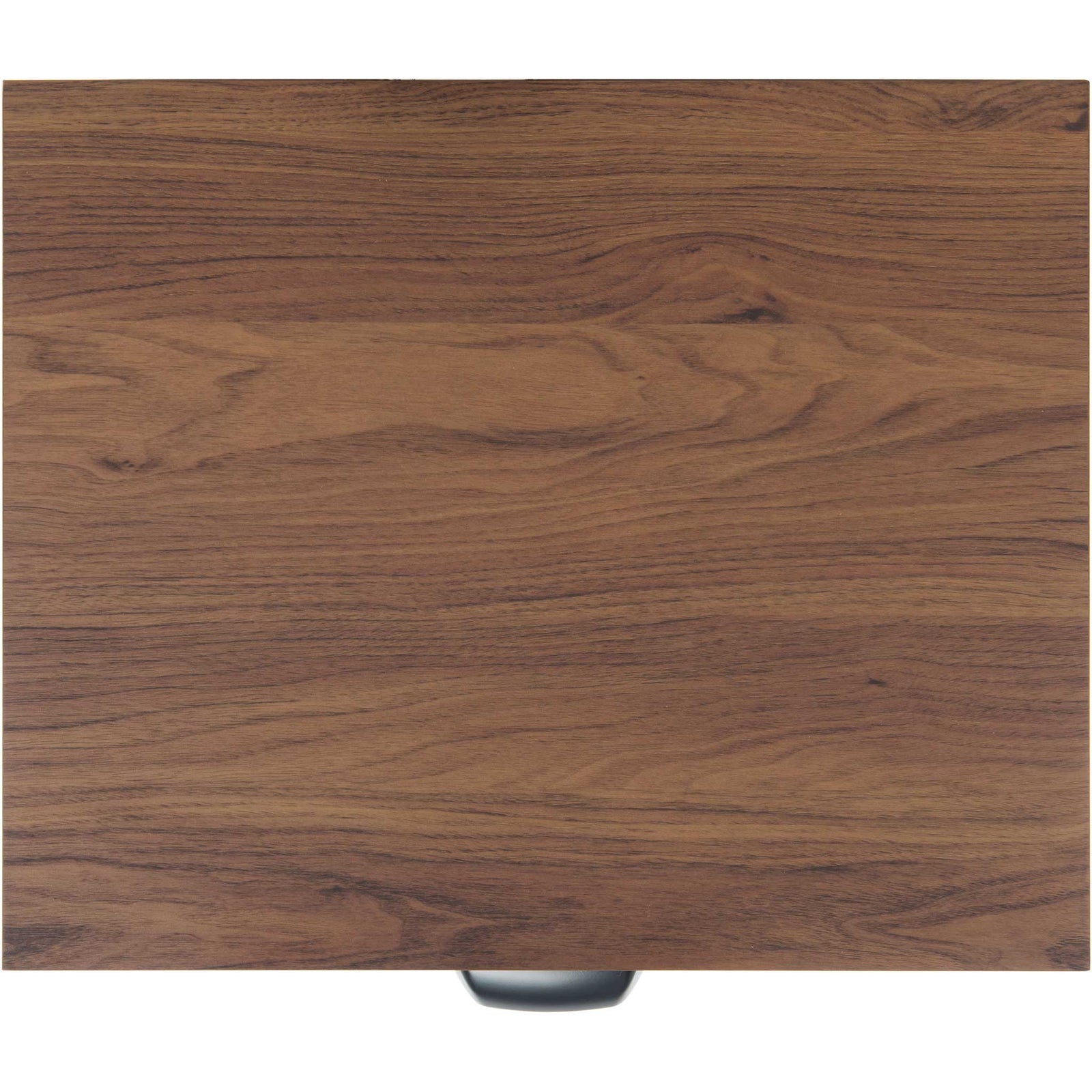 Flat walnut surface offers room for a lamp, books, and decor || NST9602A || top_studio