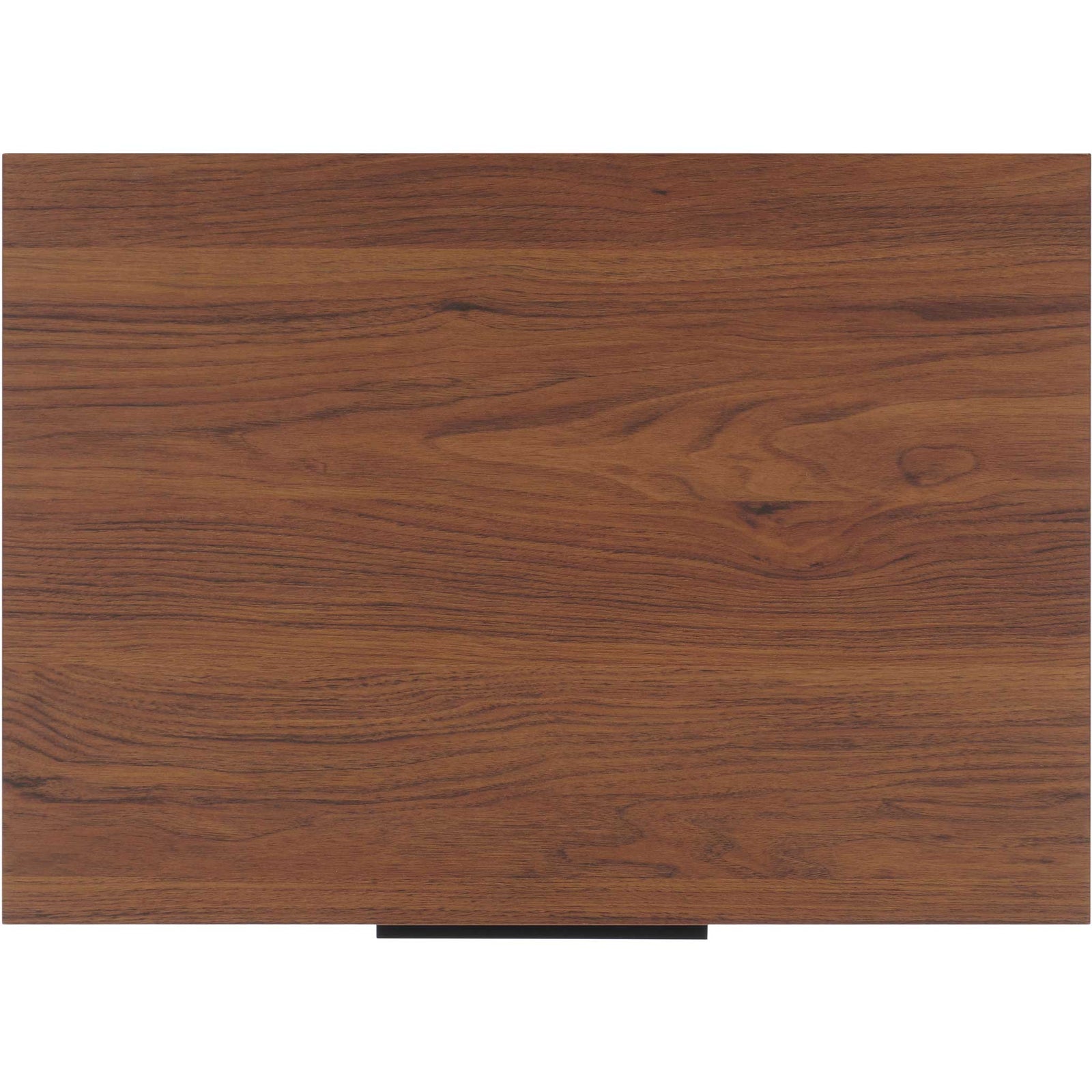 Smooth walnut finish top showcasing rich grain detail || NST9605A || top_studio