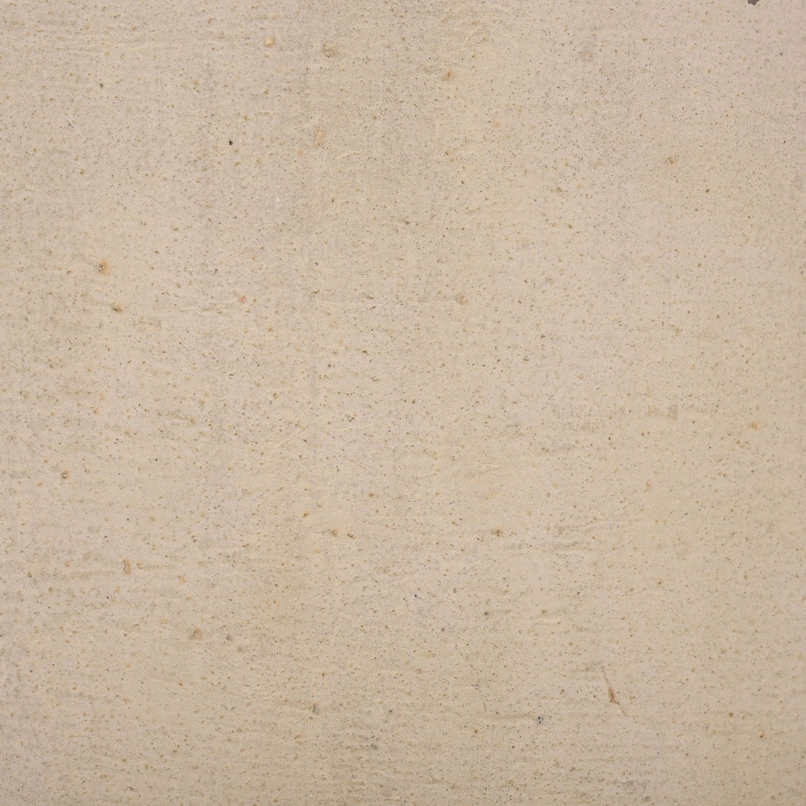 Fine speckles add depth to the square beige planter's softly sandy finish. || PAT1408B || swatch_studio