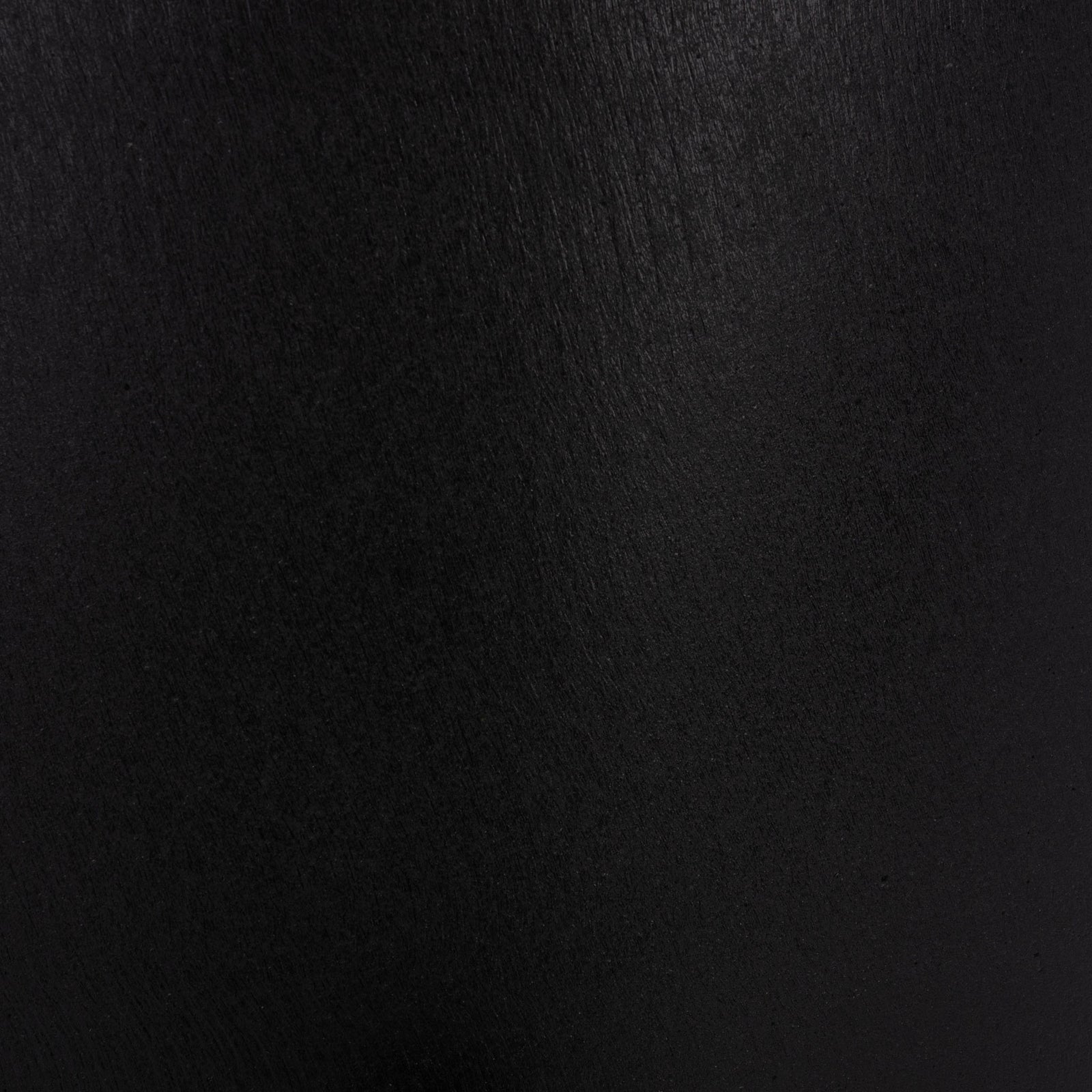 The matte black finish has a subtle brushed texture and rich, even color. || PAT1515A || swatch_studio