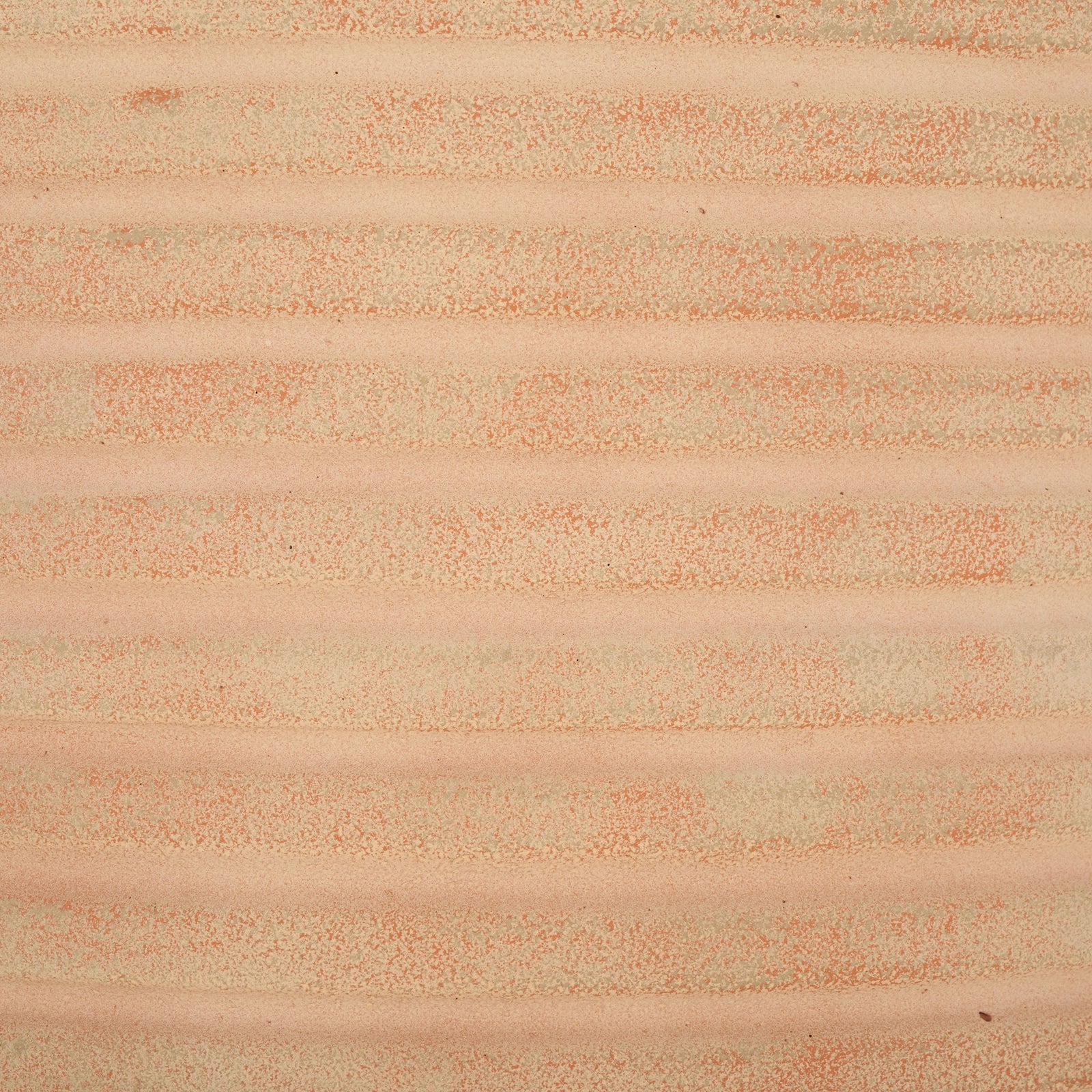 Warm terracotta tones and a lightly mottled finish enliven the raised horizontal ridges || PAT1530D-SET2 || swatch_studio