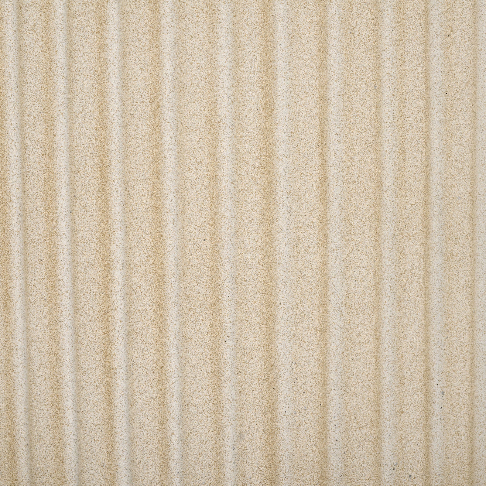 Sandy beige speckling softens the planter's evenly spaced, raised vertical ribbing. || PAT1532B-SET2 || swatch_studio