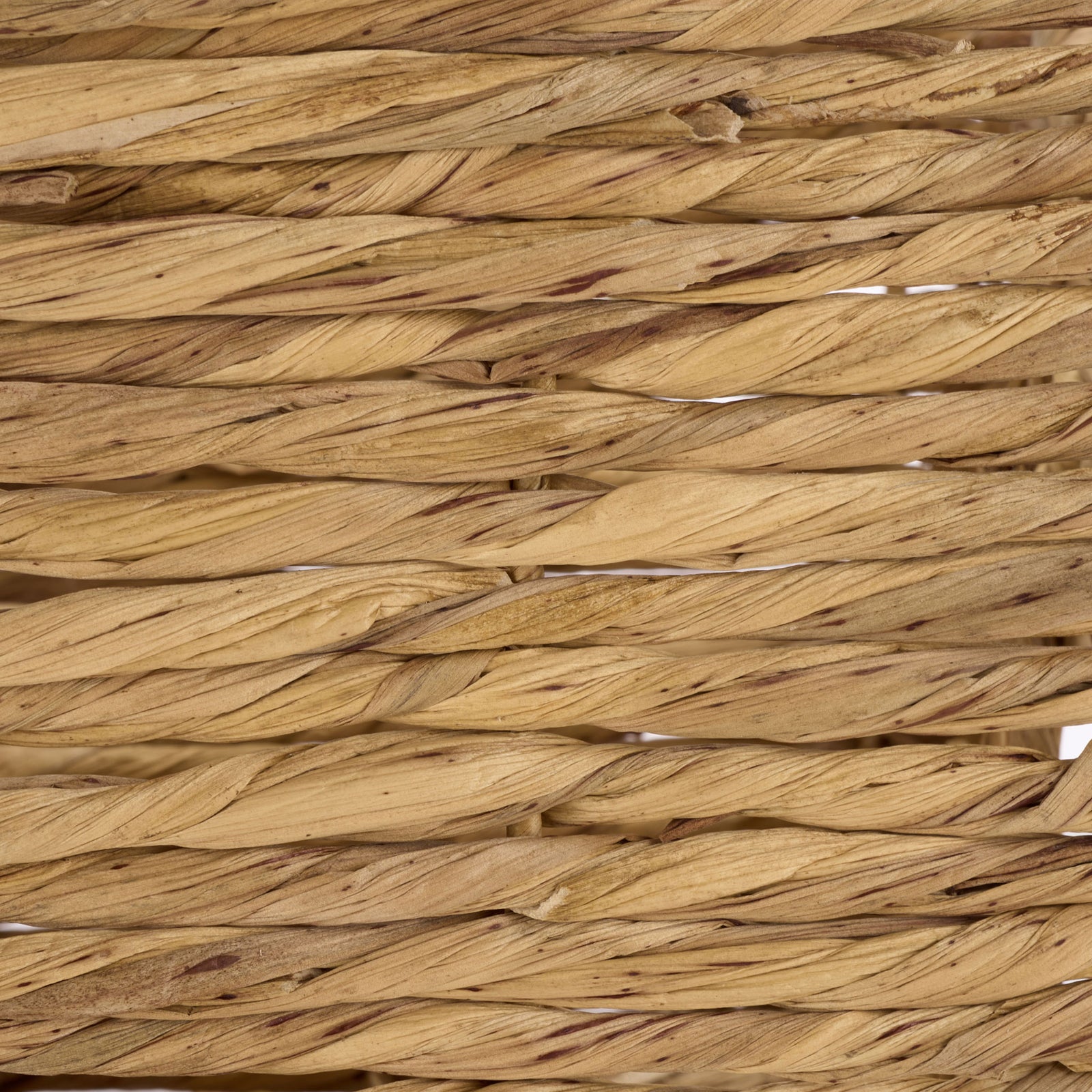Natural water hyacinth fibers create warm golden tones and a dimensional woven texture. || STG1830A-SET3 || swatch_studio