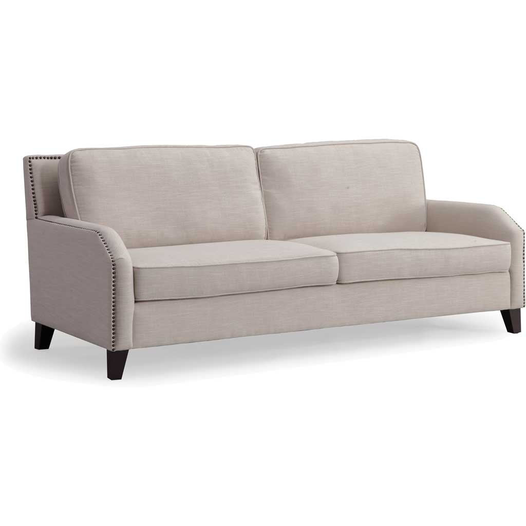 Halluin Beige Linen Sofa