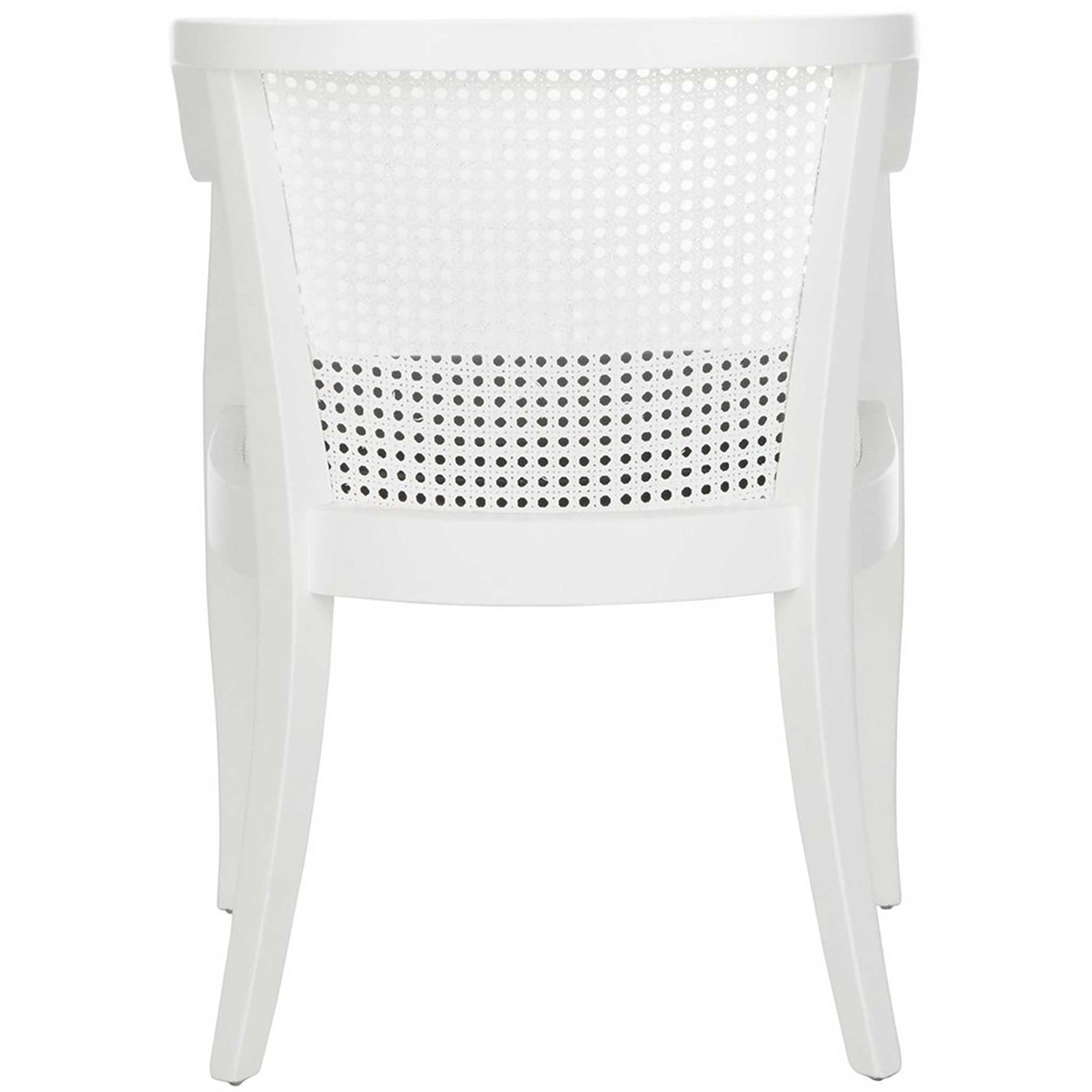 Ricardo Cane Dining Chair White