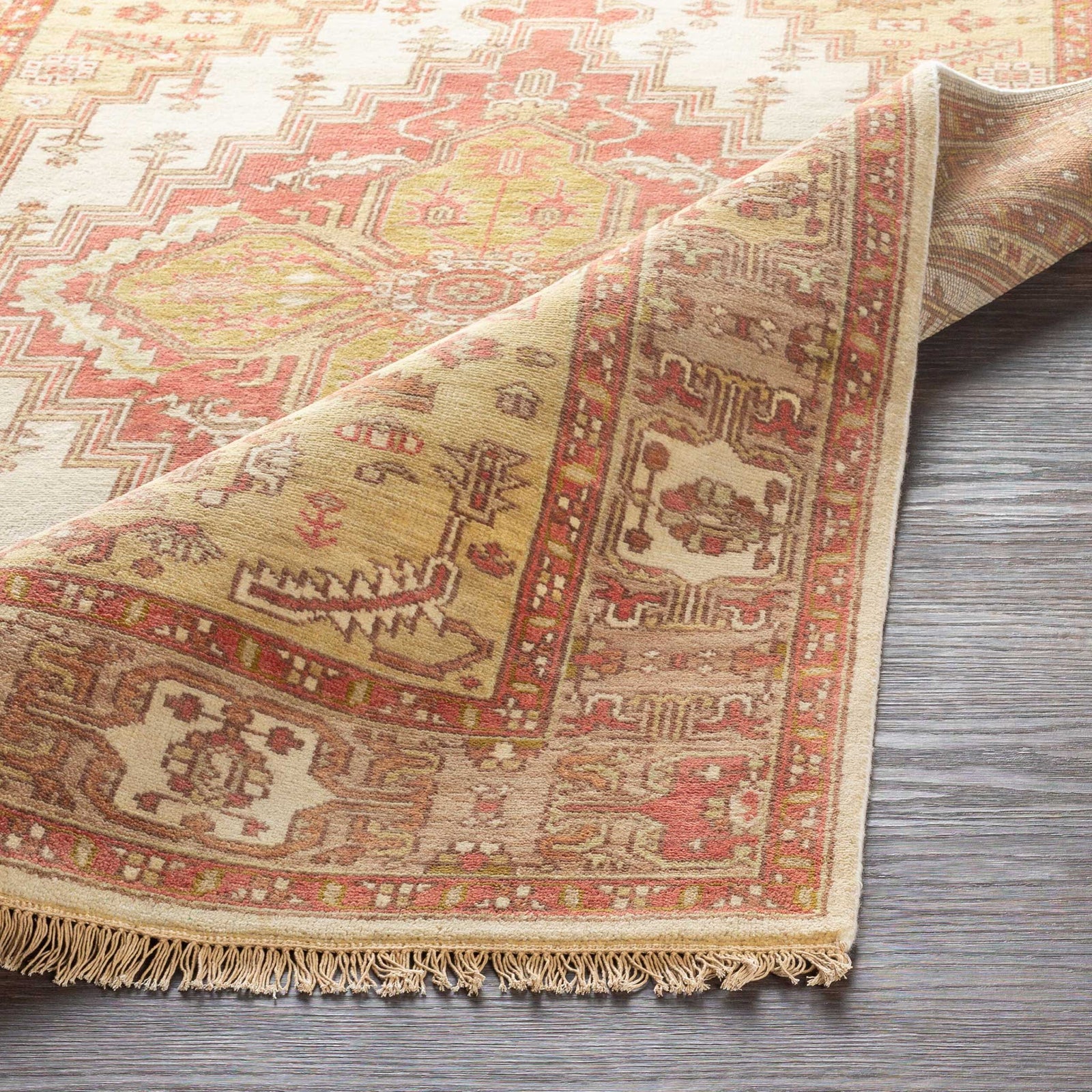 Zeus Rust/Taupe Area Rug