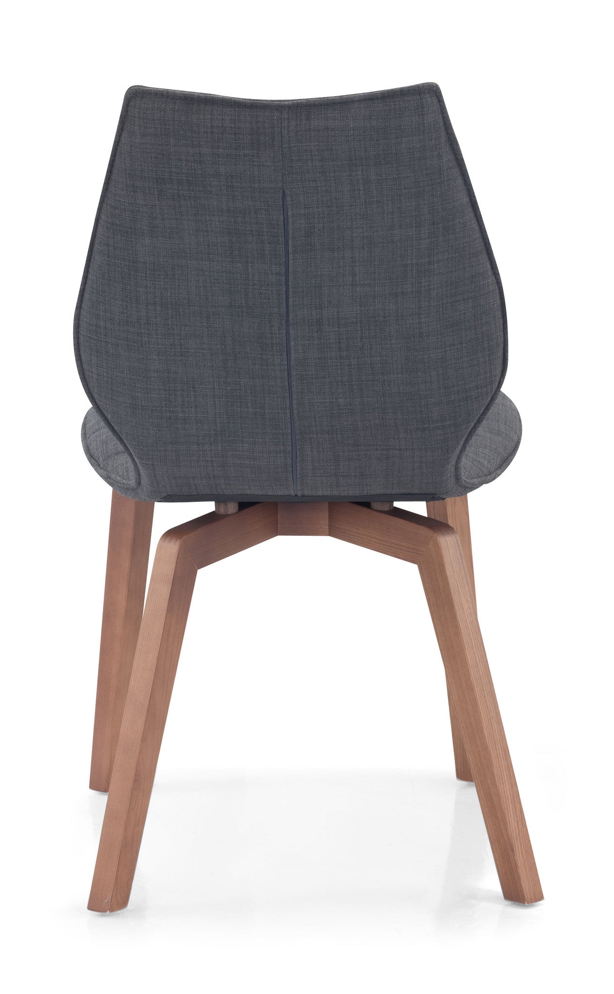 Ashford Chair Graphite Fabric (Set of 2)