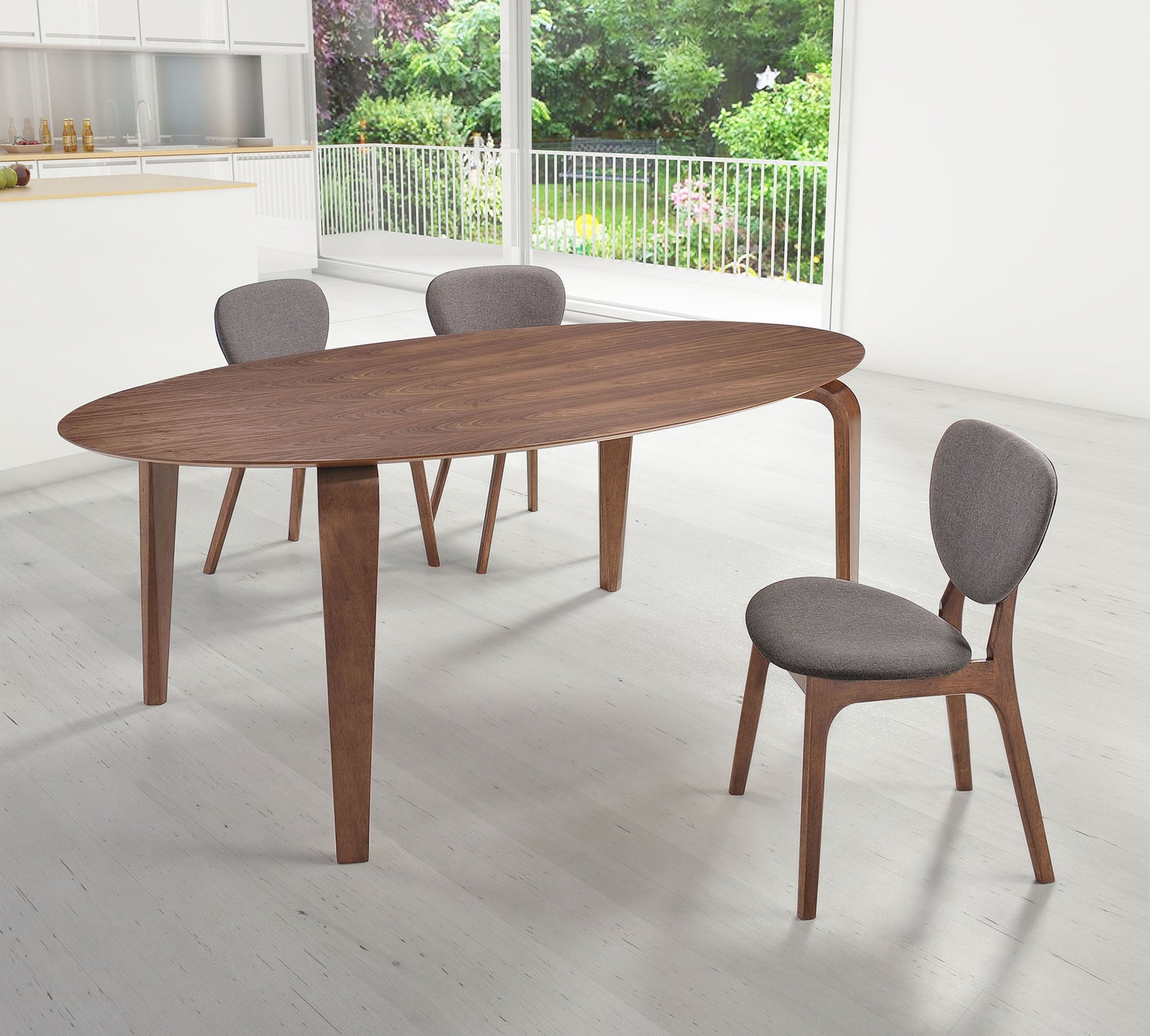 Virginia Gardens Dining Table Walnut