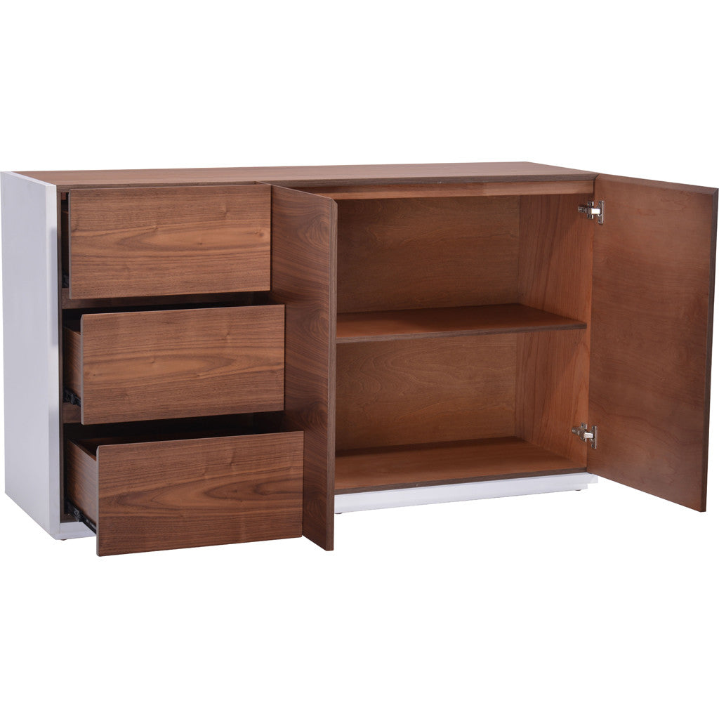 Spirit Buffet Walnut & White