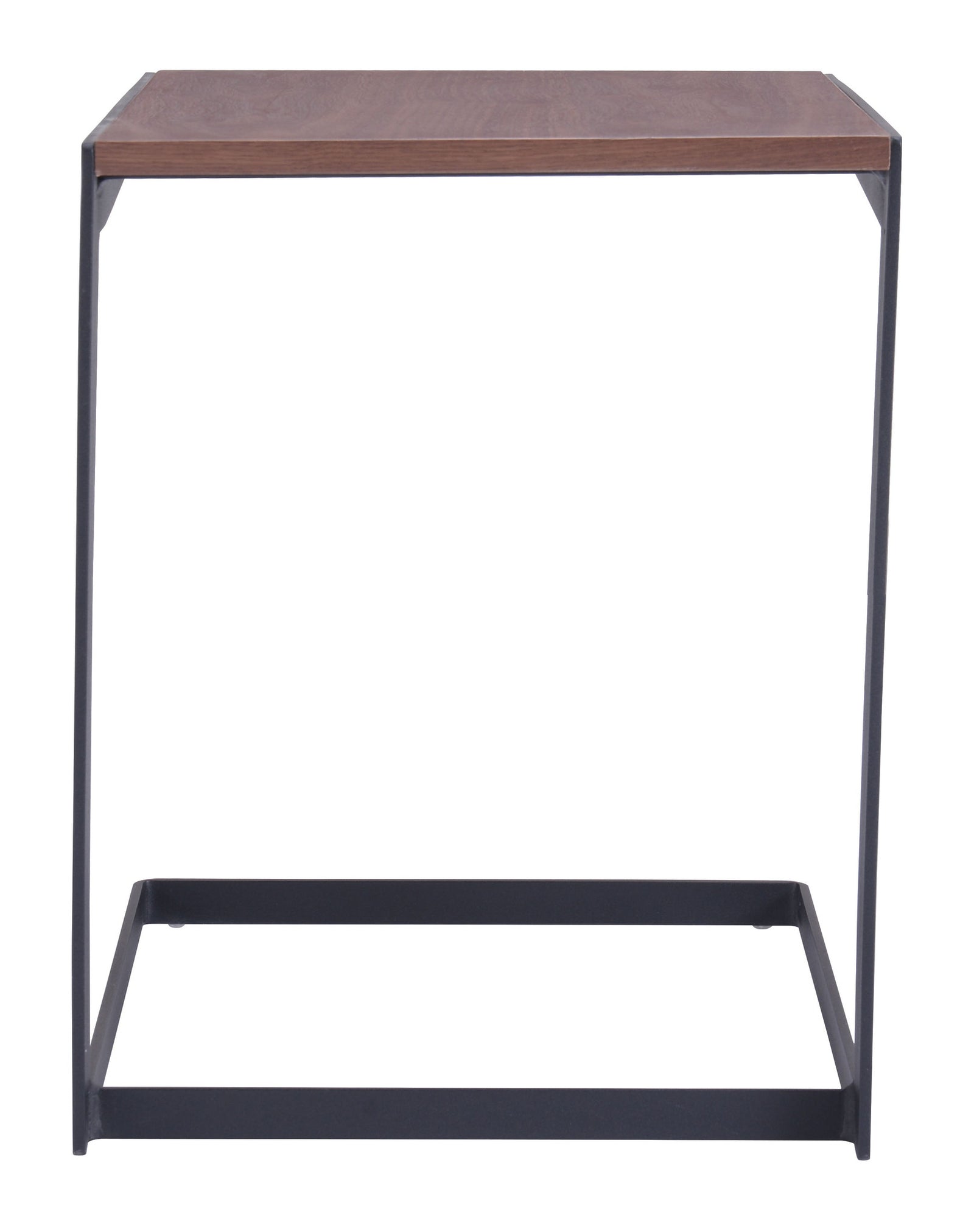 Serendipity Side Table Walnut & Black