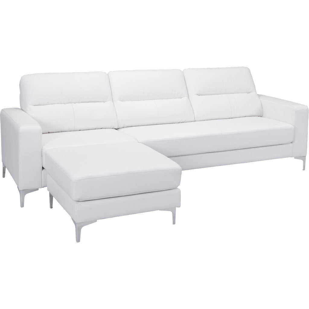 Varese Sectional White