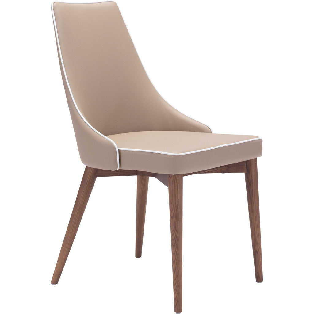 Mastery Dining Chair Beige (Set of 2)