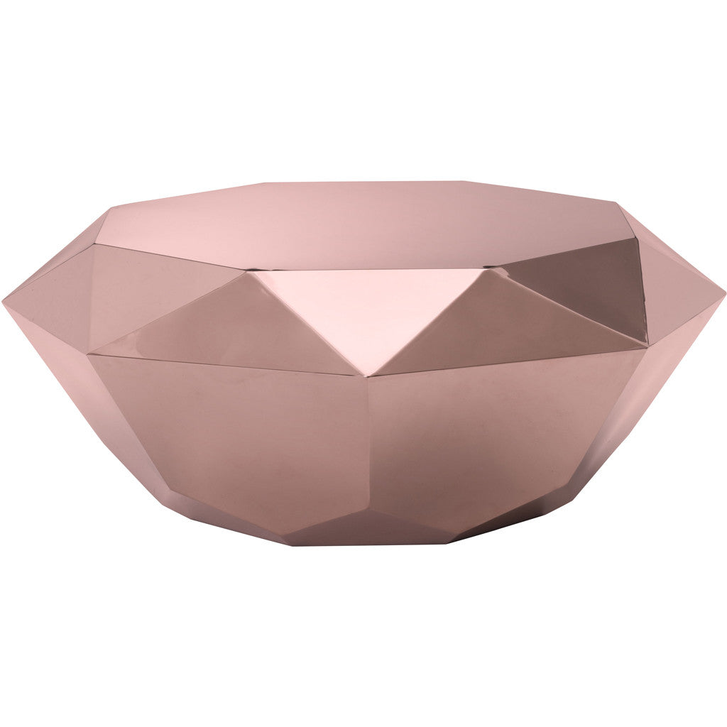 Galena Coffee Table Rose Gold