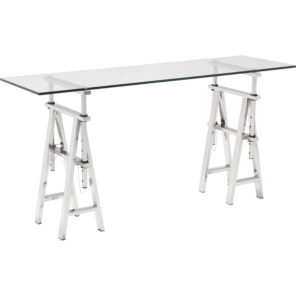 Loyalty Console Table Chrome