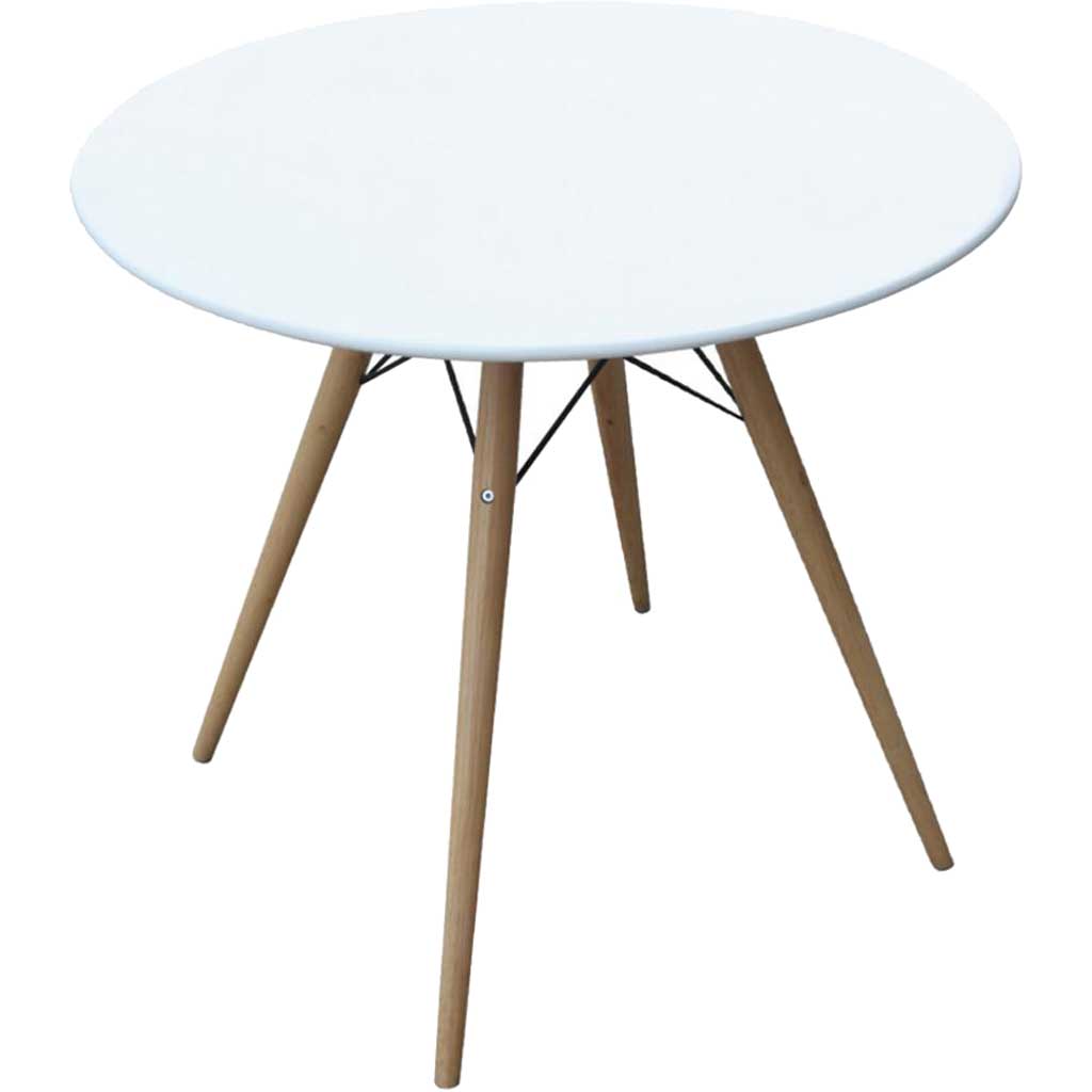 Warren Fiberglass Top Dining Table White