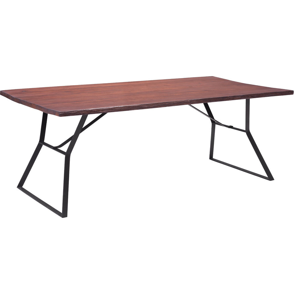 Oristano Dining Table Distressed Cherry Oak