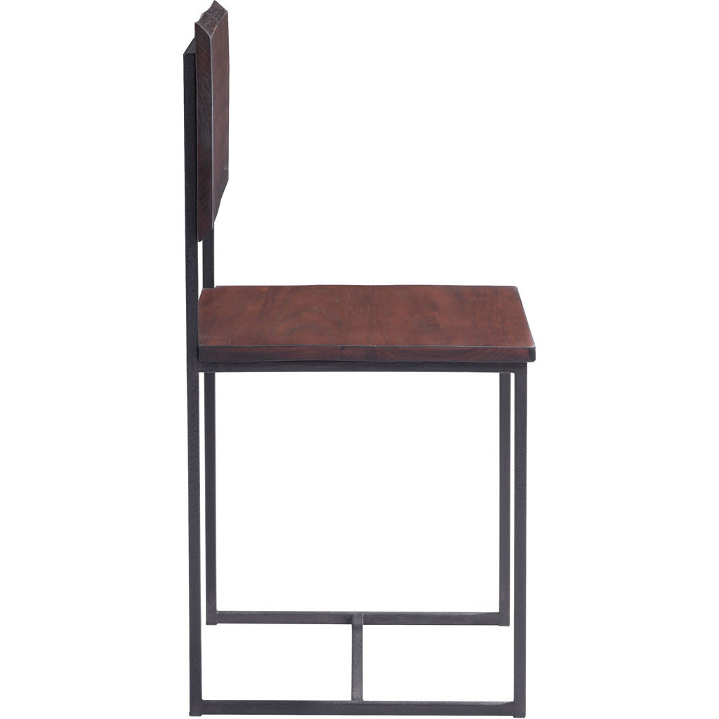 Palermo Side Chair Distressed Cherry Oak (Set of 2)