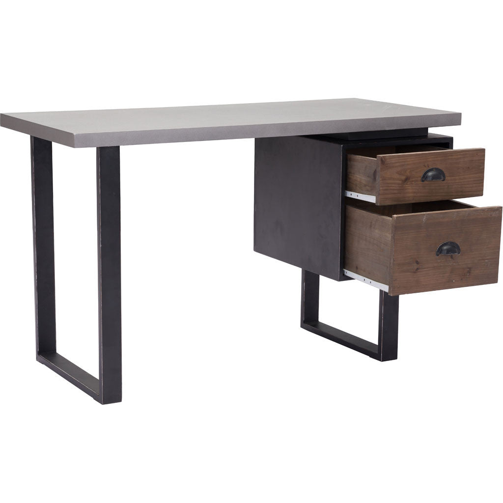 Dutch Desk Old Fir & Metal