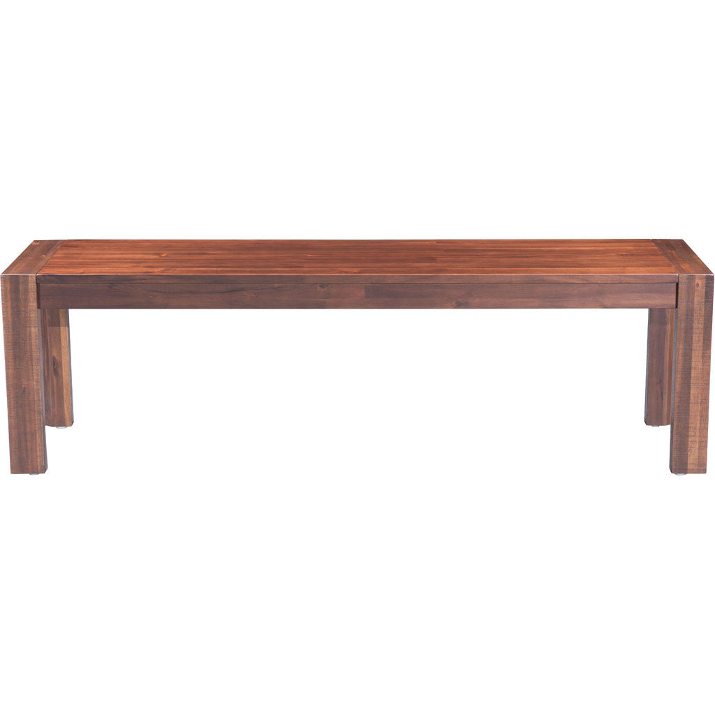 Paige Bench Chestnut