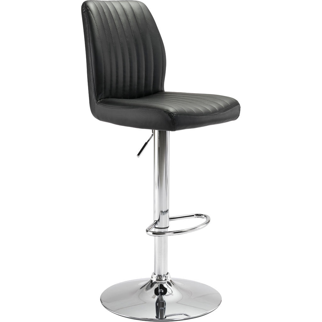 William Bar Chair Black
