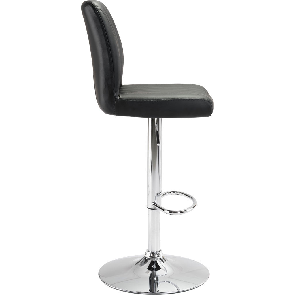 William Bar Chair Black