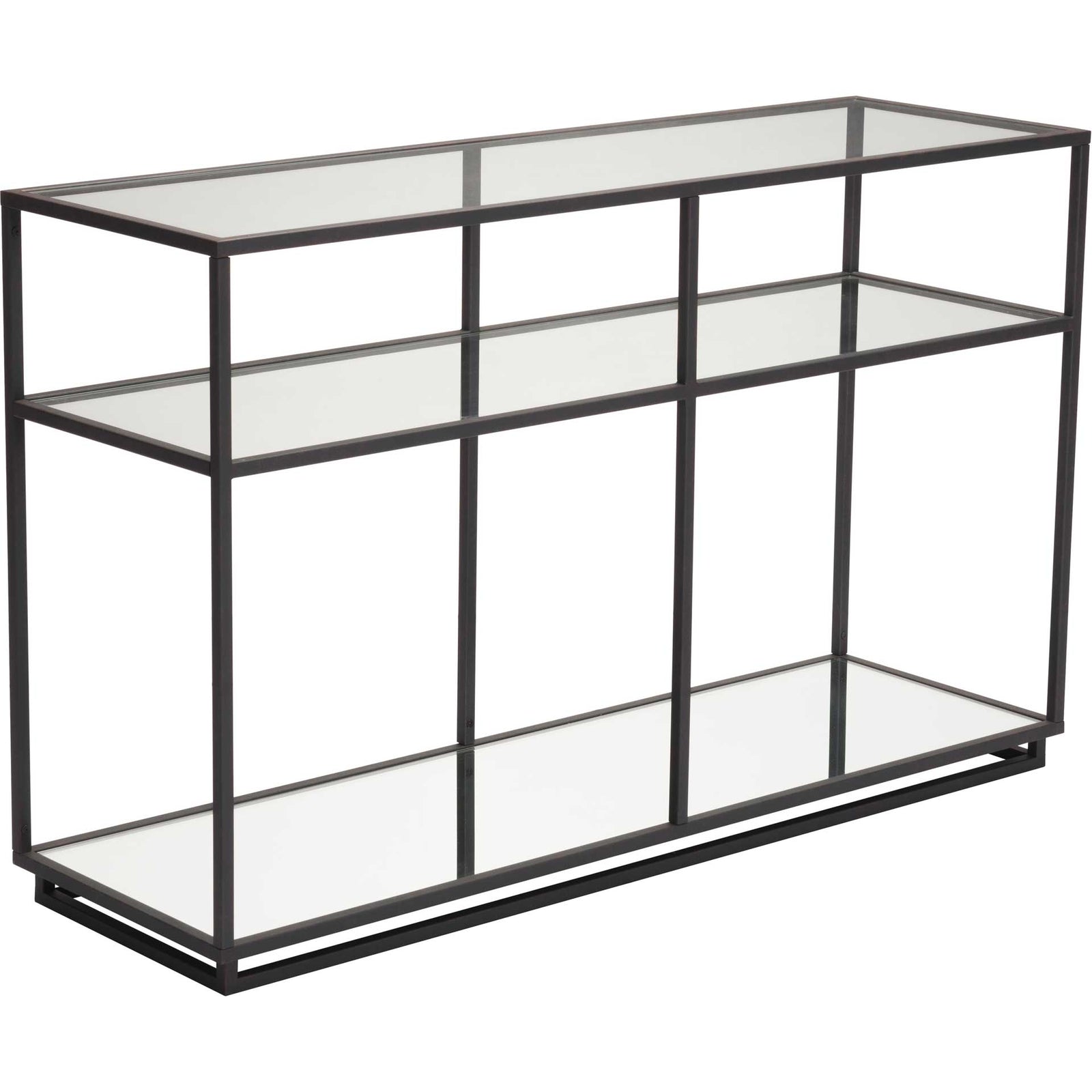 Keen Console Table Distressed Black