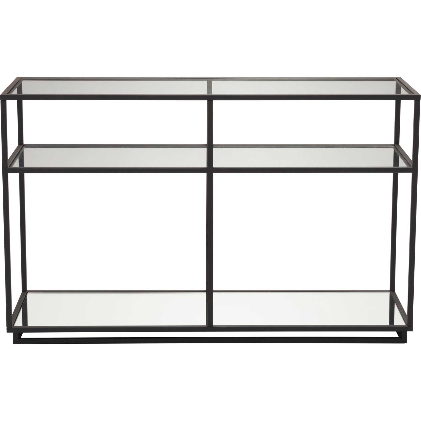 Keen Console Table Distressed Black