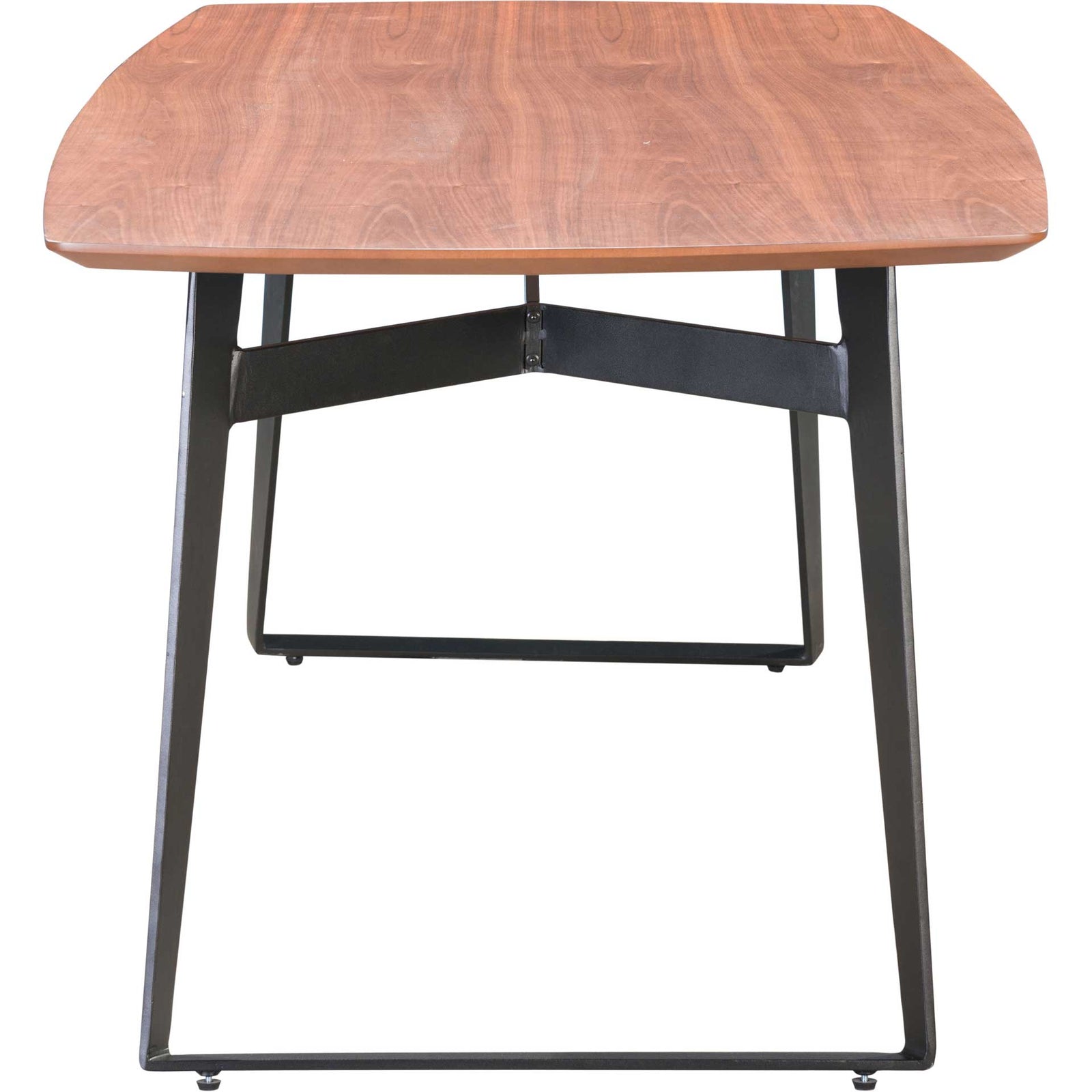 Finn Dining Table Walnut/Black