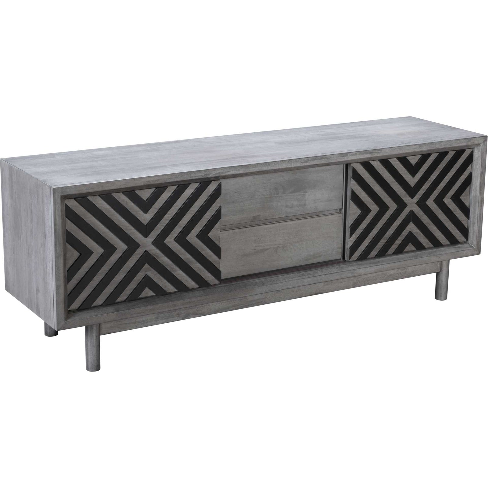 Regents TV Stand Old Gray