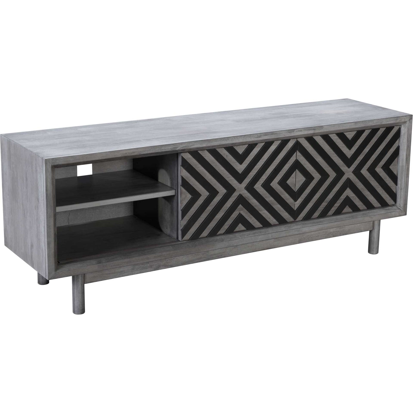Regents TV Stand Old Gray