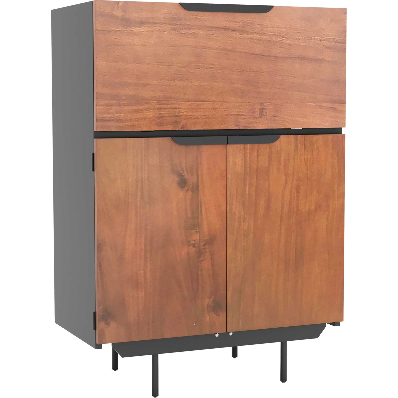 Sycamore Bar Cabinet Walnut