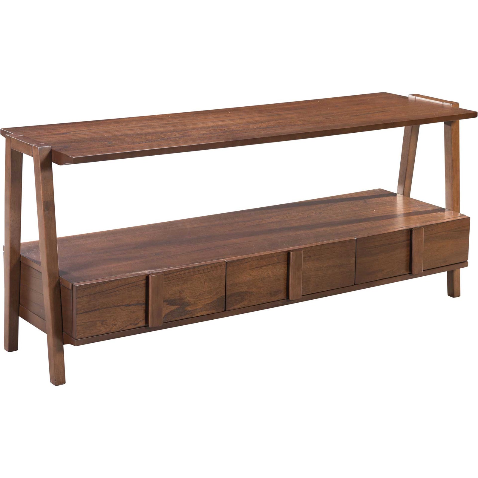 Glendale Media Console Table Walnut