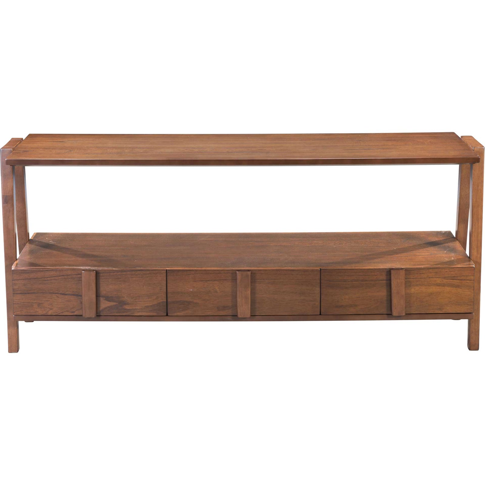 Glendale Media Console Table Walnut