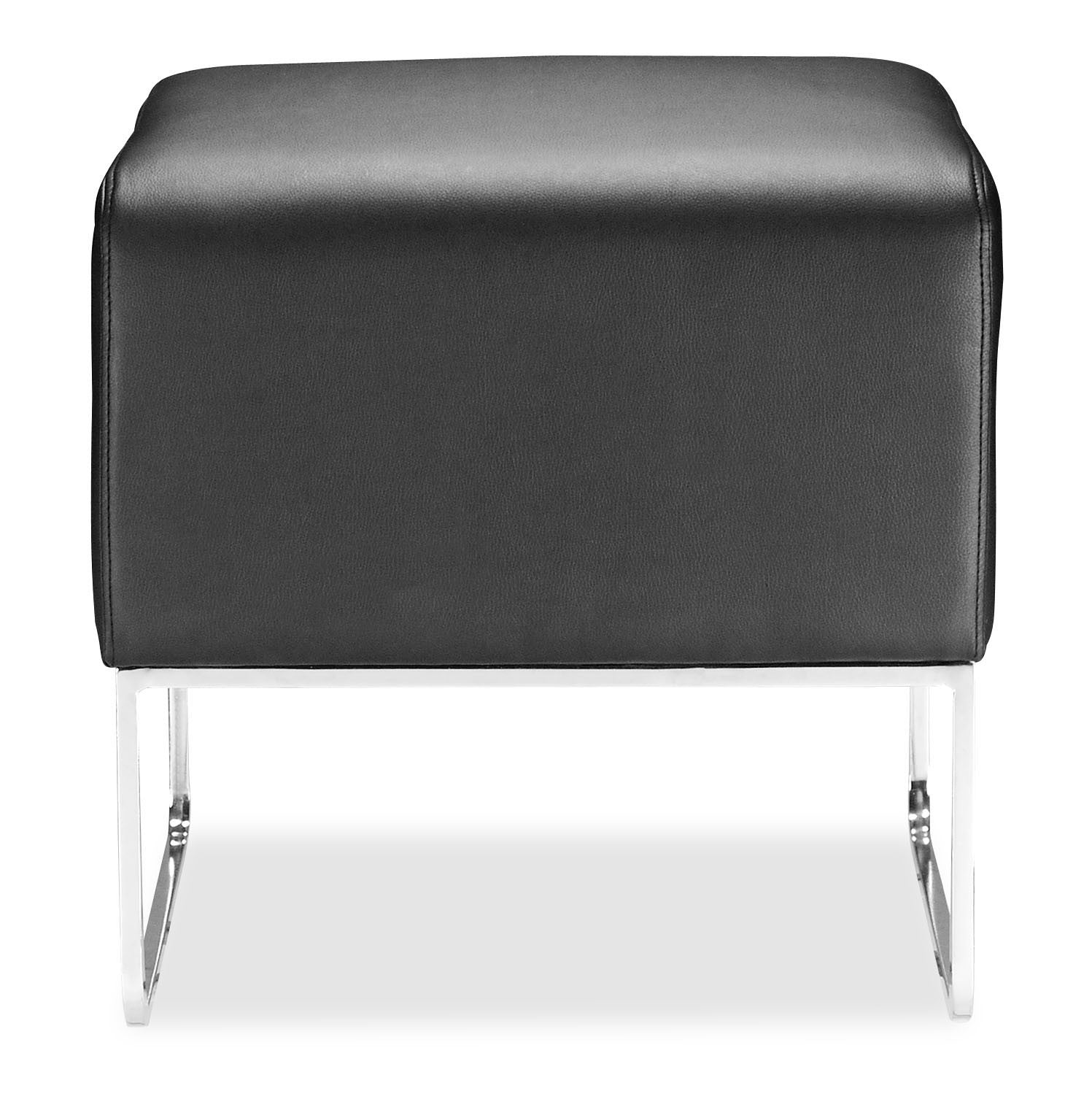Portland Ottoman Black