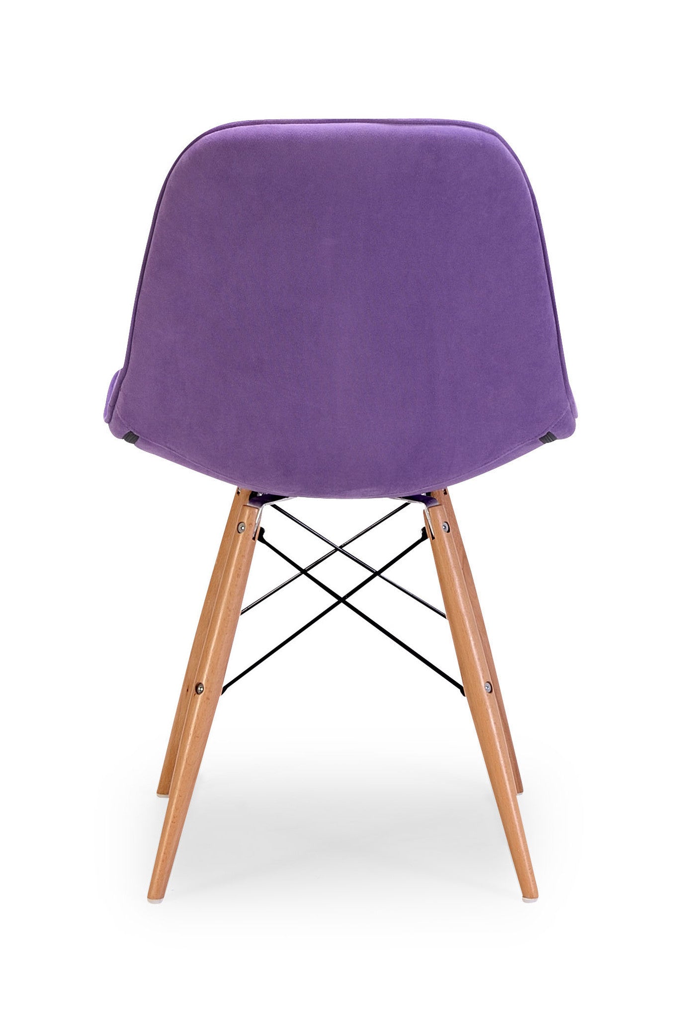 Preston Chair Purple Velour